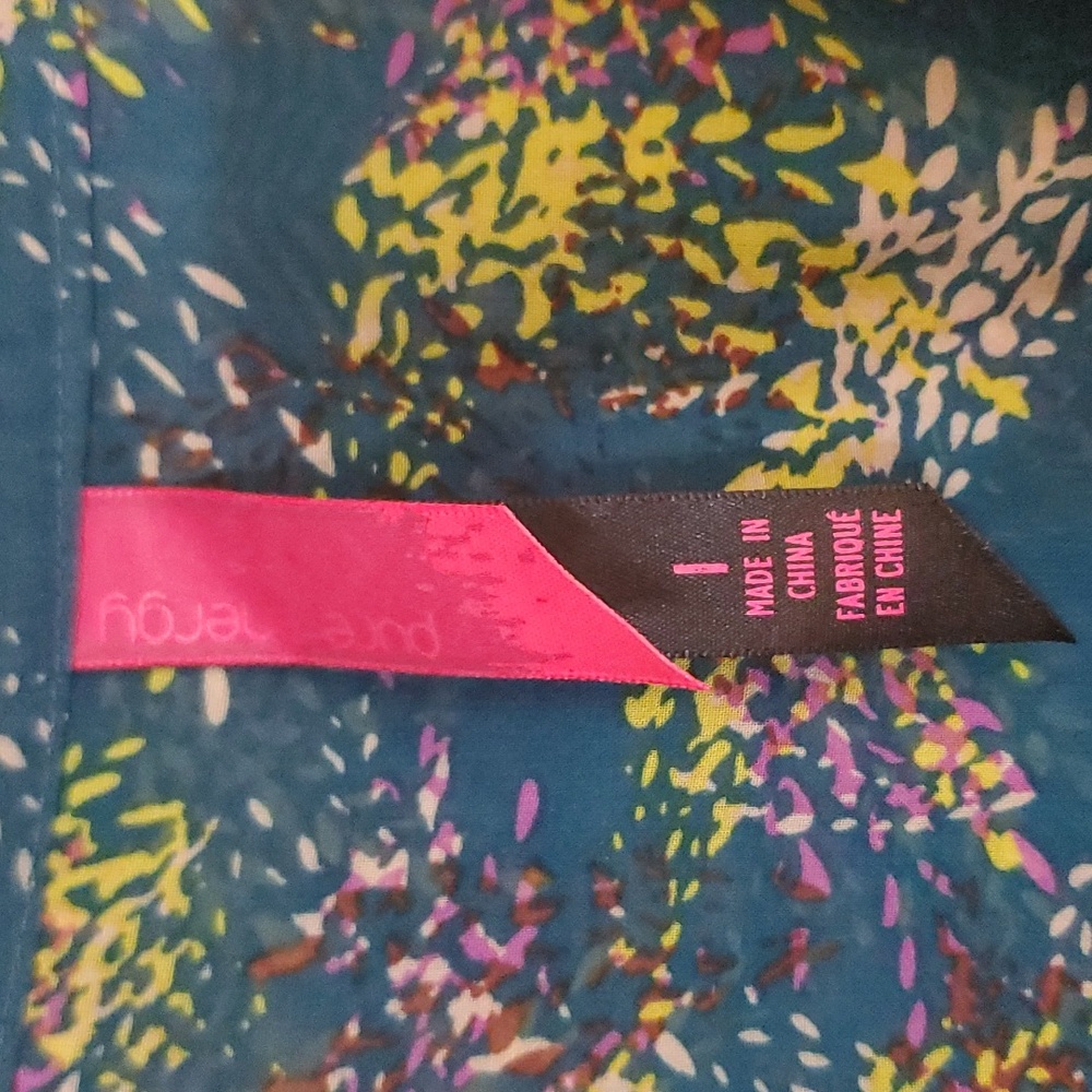 Multi-colored Sheer Tunic‎ - Picture 2 of 8